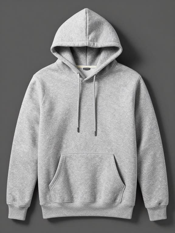Eagilo Grey Pullover Hoodie image 2