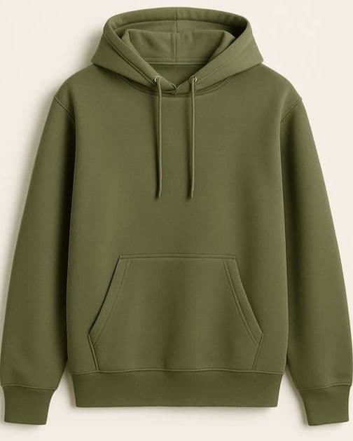 Eagilo Green Pullover Hoodie image 3